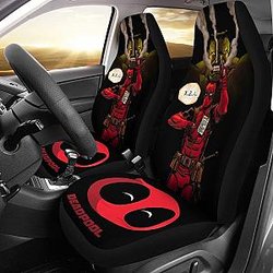 Funny Deadpool &amp; Hulk Car Seat Covers Universal Fit 225721 SC2712