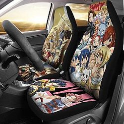 Full Character Fairy Tail Car Seat Covers For Fan Gift Lt04 Universal Fit 225721 SC2712