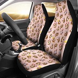 Funny Sloth Emotions Zootopia Car Seat Covers Lt04 Universal Fit 225721 SC2712