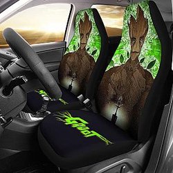 Groot Marvel Guardians Of The Galaxy Car Seat Covers Lt03 Universal Fit 225721 SC2712