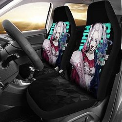 Harley Quinn Art Car Seat Covers Tt06 Universal Fit 225721 SC2712