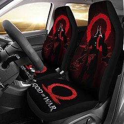 God of War Game Car Seat Covers God of War Car Accessories Ragnarok Sihouette Art Ci121701 SC2712