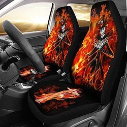 Jack Skellington On Fire Car Seat Covers Lt02 Universal Fit 225721 SC2712