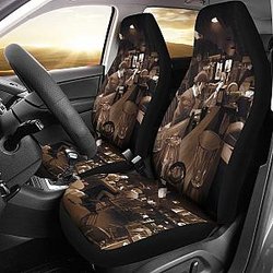 Jet Black &amp; Spike Spiegel Cowboy Bebop Car Seat Covers Lt04 Universal Fit 225721 SC2712