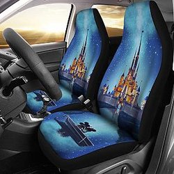 Mickey &amp; Minnie Romantic Walt Disney Car Seat Covers Lt02 Universal Fit 225721 SC2712