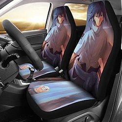 Naruto King Of Sharingan Sasuke Car Seat Covers Lt03 Universal Fit 225721 SC2712