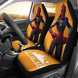 Red Knight Fortnite Battle Royale Car Seat Covers Mn04 Universal Fit 225721 SC2712