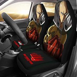 Saitama One Punch Man Anime Manga Car Seat Covers Lt03 Universal Fit 225721 SC2712