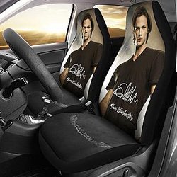 Sam Winchester Signature Supernatural Car Seat Covers Mn04 Universal Fit 225721 SC2712