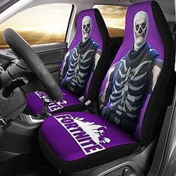 Skull Trooper Fortnite Battle Royale Car Seat Covers Mn04 Universal Fit 225721 SC2712