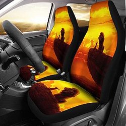 Simba &amp; Mufasa Sunset Lion King Car Seat Covers Universal Fit 225721 SC2712