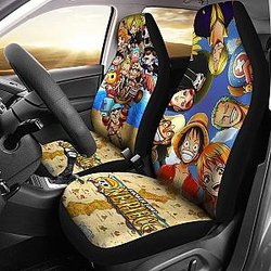 Shonen Jump One Piece Full Character Car Seat Covers Lt03 Universal Fit 225721 SC2712