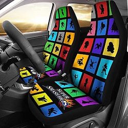 Super Smash Bros All Heroes Car Seat Covers Mn05 Universal Fit 225721 SC2712