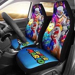 Super Mario Vs All Bosses Ver Car Seat Covers Mn05 Universal Fit 225721 SC2712