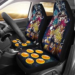 Songoku 7 Dragon Ball Car Seat Covers Lt02 Universal Fit 225721 SC2712