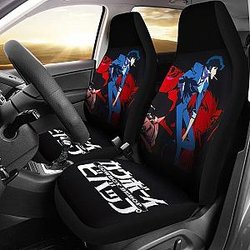 Spike Speigel Smoking Cowboy Bebop Car Seat Covers Lt04 Universal Fit 225721 SC2712