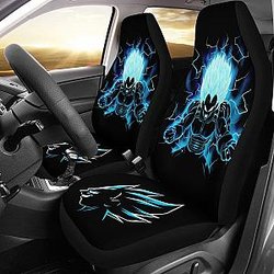 Vegeta Dragon Ball Z Super Power Car Seat Covers Lt02 Universal Fit 225721 SC2712