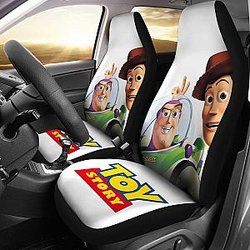 Woody &amp; Lightyear Toy Story Car Seat Covers Lt03 Universal Fit 225721 SC2712