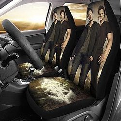 Winchester Brothers Dean &amp; Sam Supernatural Car Seat Covers Mn04 Universal Fit 225721 SC2712