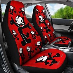 Felix The Cat Red Car Seat Covers Universal Fit 053012 SC2712