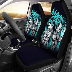 Goku Vegeta Blue Car Seat Covers 4 Universal Fit SC2712