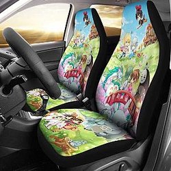 Chibi Ghibli Studio Car Seat Covers Universal Fit SC2712