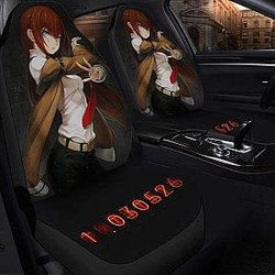 Steins Gate Anime Seat Covers 101719 Universal Fit SC2712