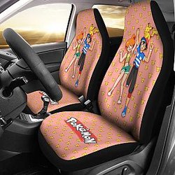 Anime Misty Ash Pikachu Pokemon Car Seat Covers Pokemon Car Accessorries Ci111305 SC2712