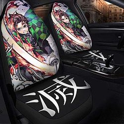 Demon Slayer Anime Seat Covers 101719 Universal Fit SC2712