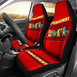 Anime Pokemon Car Seat Covers Pokemon Car Accessorries Ci11103 SC2712