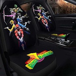 Mighty Morphin Power Rangers Seat Covers 101719 Universal Fit SC2712