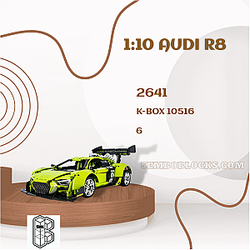 K-Box 10516 Technician 1:10 Audi R8