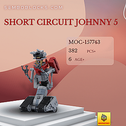 MOC Factory 157743 Movies and Games Short Circuit Johnny 5