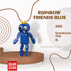 QUANGUAN 756 Creator Expert Rainbow Friends Blue