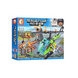 SEMBO 603019 Doomsday Rescue: Volcano Transfers The Wounded Technic