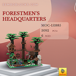 MOC Factory 153885 Creator Expert Forestmen's Headquarters