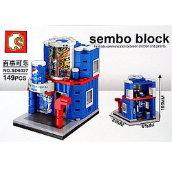 SEMBO SD6027 Mini Street View: Pepsi Store Street Scene