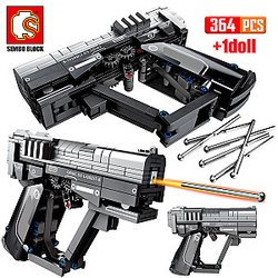 SEMBO 704202 The Wandering Earth: Small Pistol Military