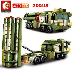 SEMBO 105768 Hongqi-9-Long Range Air Defense Missile Military