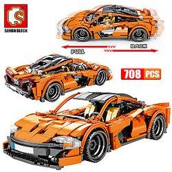 SEMBO 701708 McLaren P1 pull back Technic