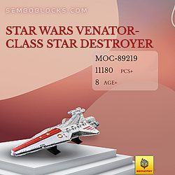 MOC Factory 89219 Star Wars Star Wars Venator-class Star Destroyer