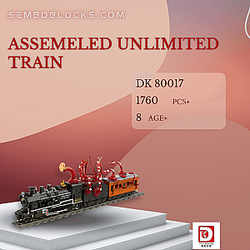 DK 80017 Movies and Games Assemeled Unlimited Train