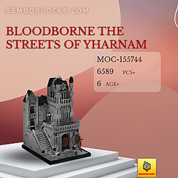 MOC Factory 155744 Modular Building Bloodborne The Streets of Yharnam