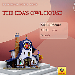 MOC Factory 159932 Modular Building The Eda's Owl House