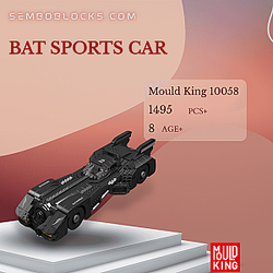 MOULD KING 10058 Technician Bat Sports Car