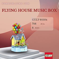 GULY 60504 Creator Expert Flying House Music Box