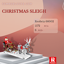 REOBRIX 66002 Creator Expert Christmas Sleigh