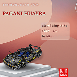 MOULD KING 13182 Technician Pagani Huayra