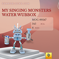 MOC Factory 89247 Movies and Games My Singing Monsters Water Wubbox