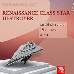 MOULD KING 21072 Star Wars Renaissance Class Star Destroyer